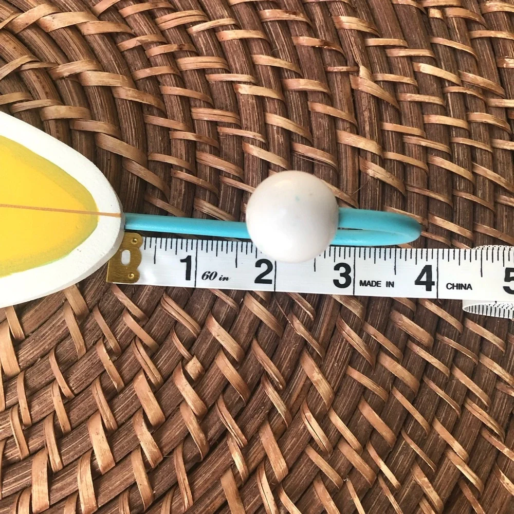 🔥HP🔥Set of 3 Wooden Surfboard Clothing/Towel Hooks